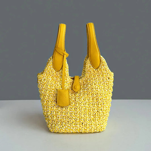 Textured Bucket Bag