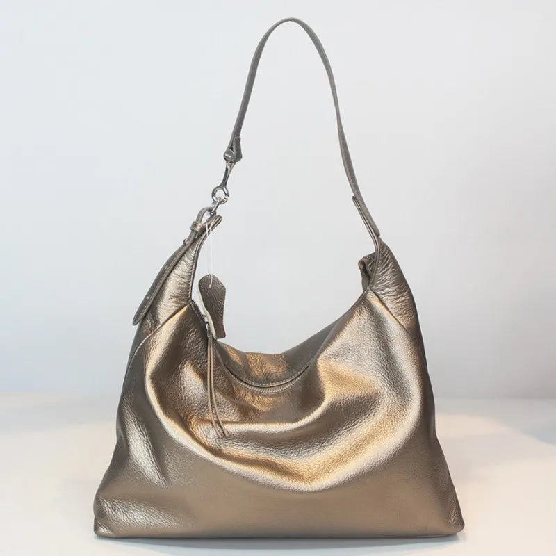 Draped Hobo Bag