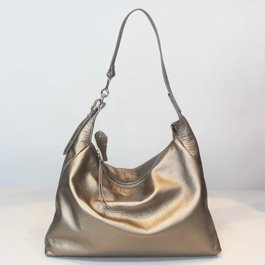 Draped Hobo Bag