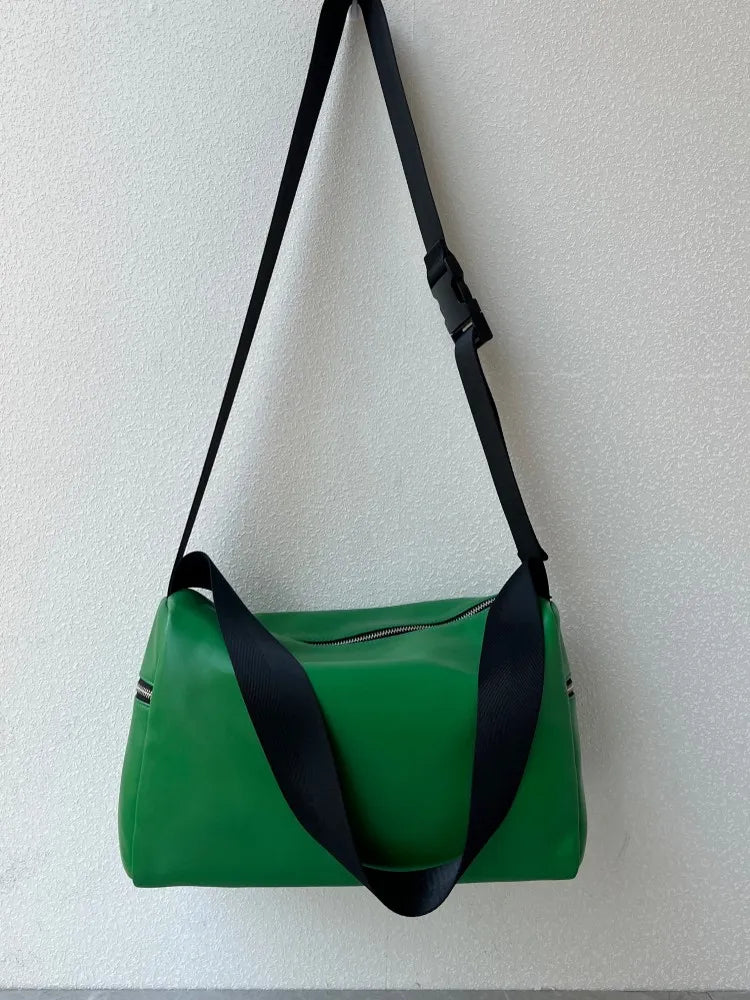Wide Strap Shoulder Bag