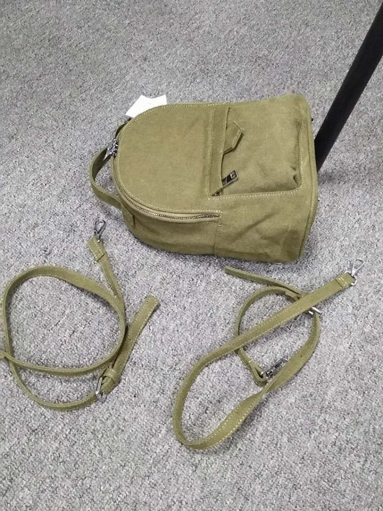 Front-Tab Zip Backpack