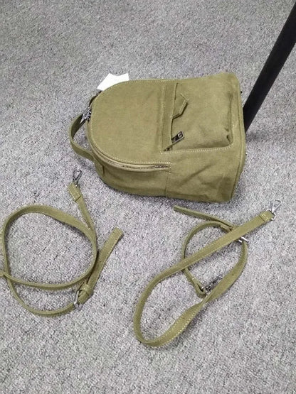 Front-Tab Zip Backpack