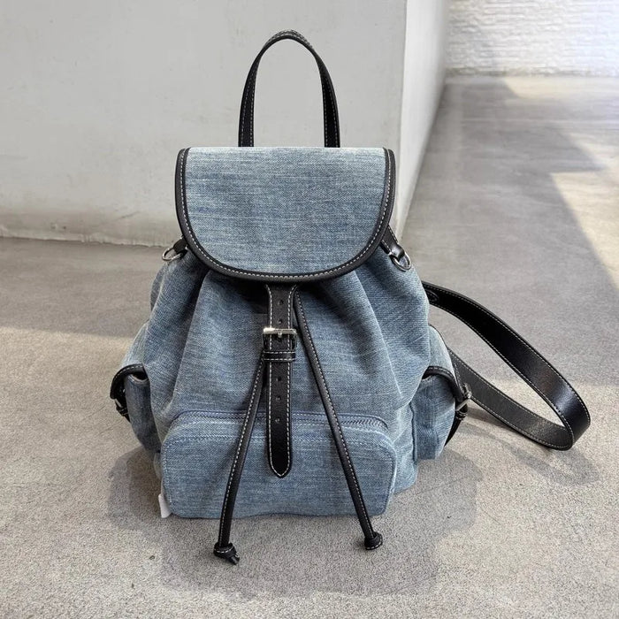Canvas Drawstring Backpack