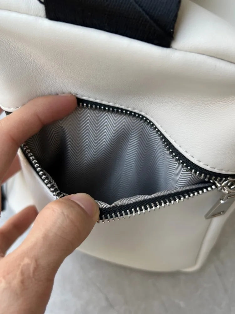 Wide Strap Shoulder Bag