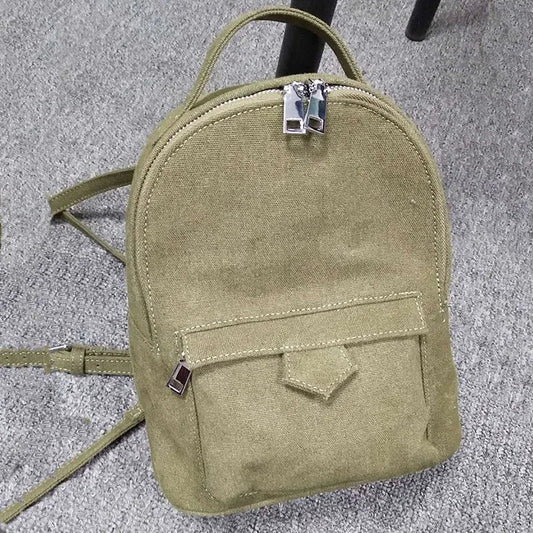 Front-Tab Zip Backpack