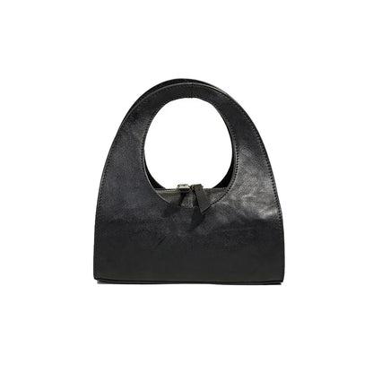Cutout-Handle Handbag