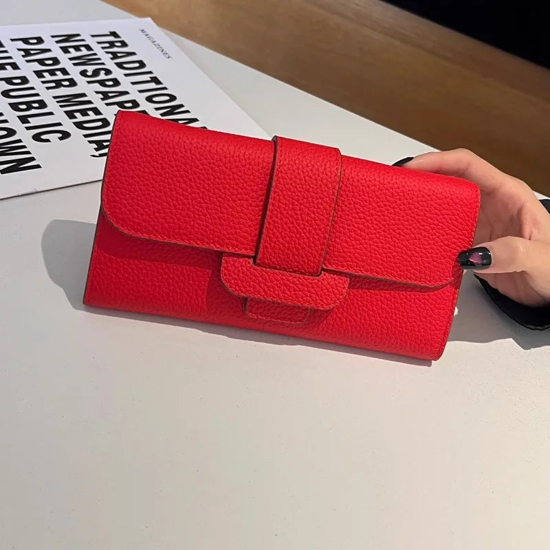 Tab-Flap Chain Shoulder Bag