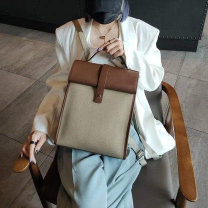 Structured Flap Backpack