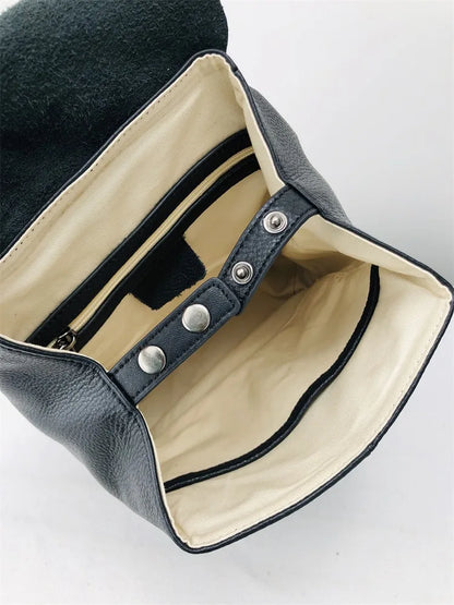 Clasp-Flap Pocket Backpack