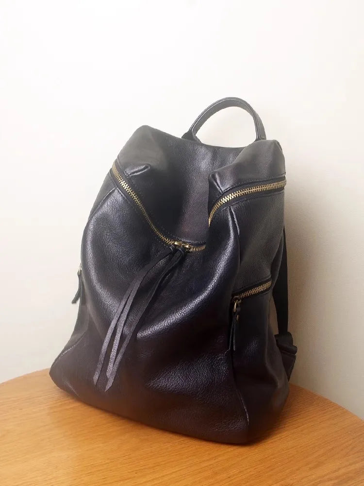 Foldover Zip Backpack