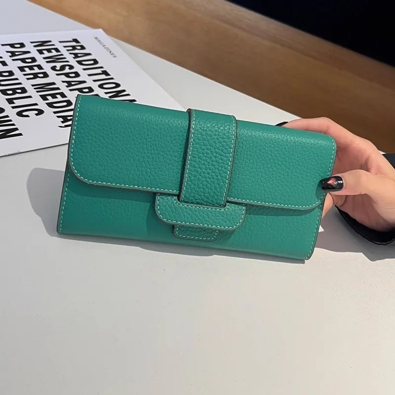 Tab-Flap Chain Shoulder Bag