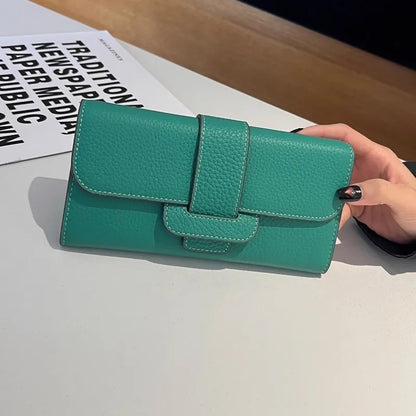 Tab-Flap Chain Shoulder Bag