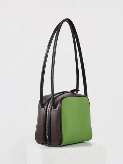 Colorblock Dome Shoulder Bag