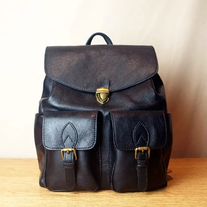 Twin-Pocket Flap Backpack