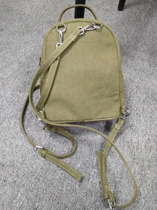 Front-Tab Zip Backpack