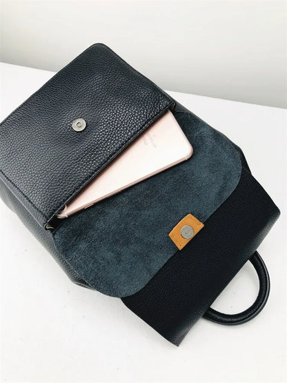 Clasp-Flap Pocket Backpack