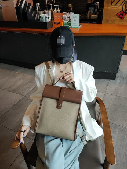 Structured Flap Backpack