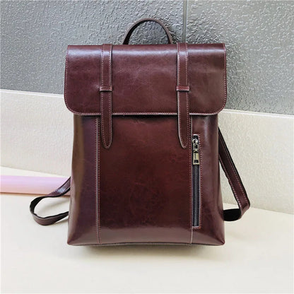Twin-Strap Flap Backpack