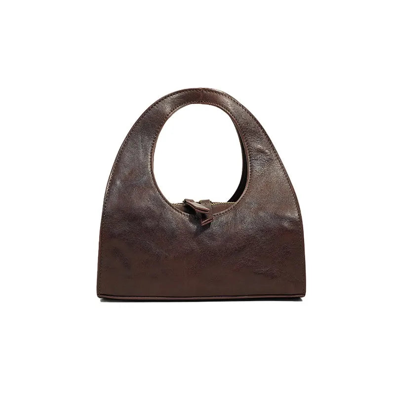 Cutout-Handle Handbag