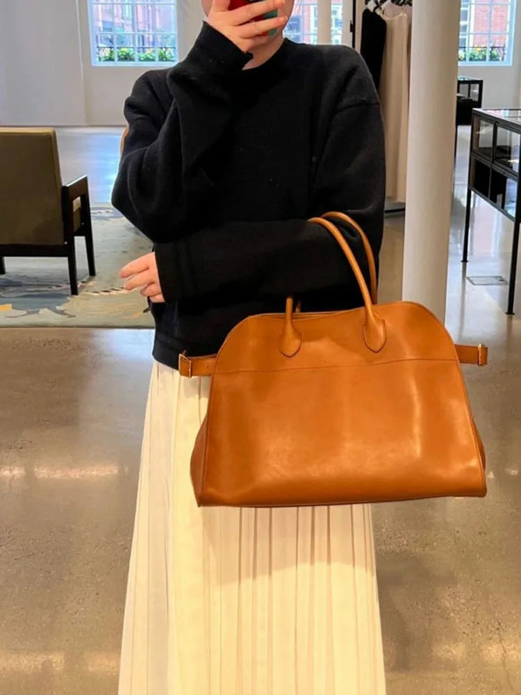 Curved-Top Carryall Bag