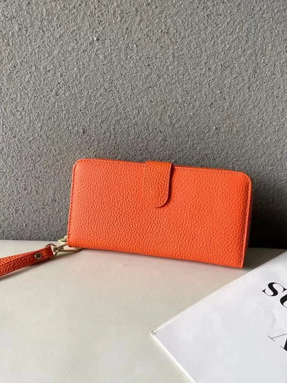 Tab-Front Wristlet Wallet