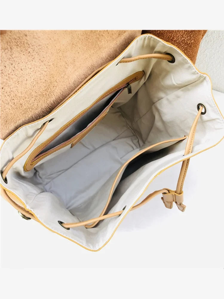 Buckle-Flap Pocket Backpack