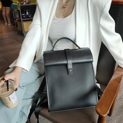 Structured Flap Backpack