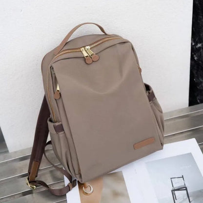 Zip-Top Side-Pocket Backpack