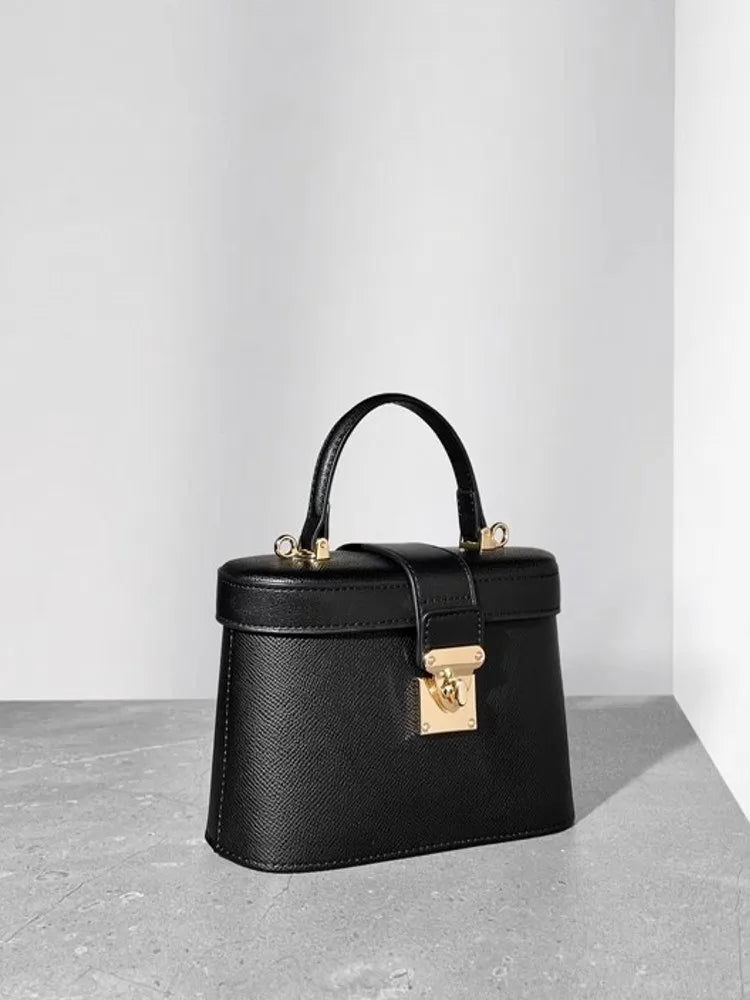 Top-Handle Box Bag