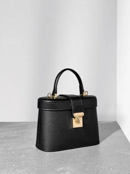 Top-Handle Box Bag