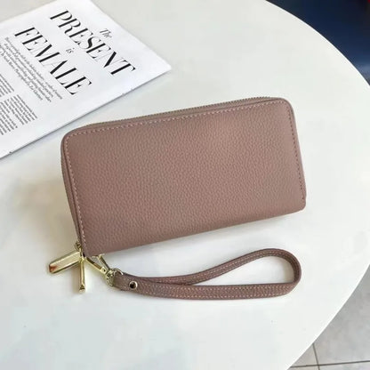 Double-Zip Wristlet Wallet