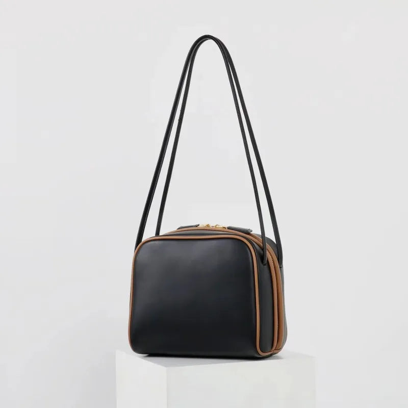 Colorblock Dome Shoulder Bag