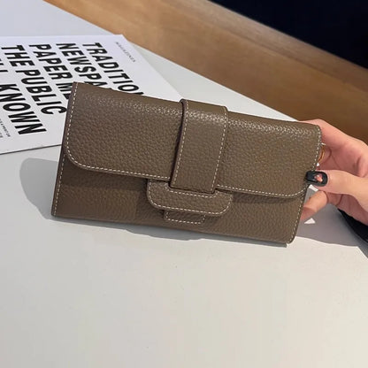 Tab-Flap Chain Shoulder Bag