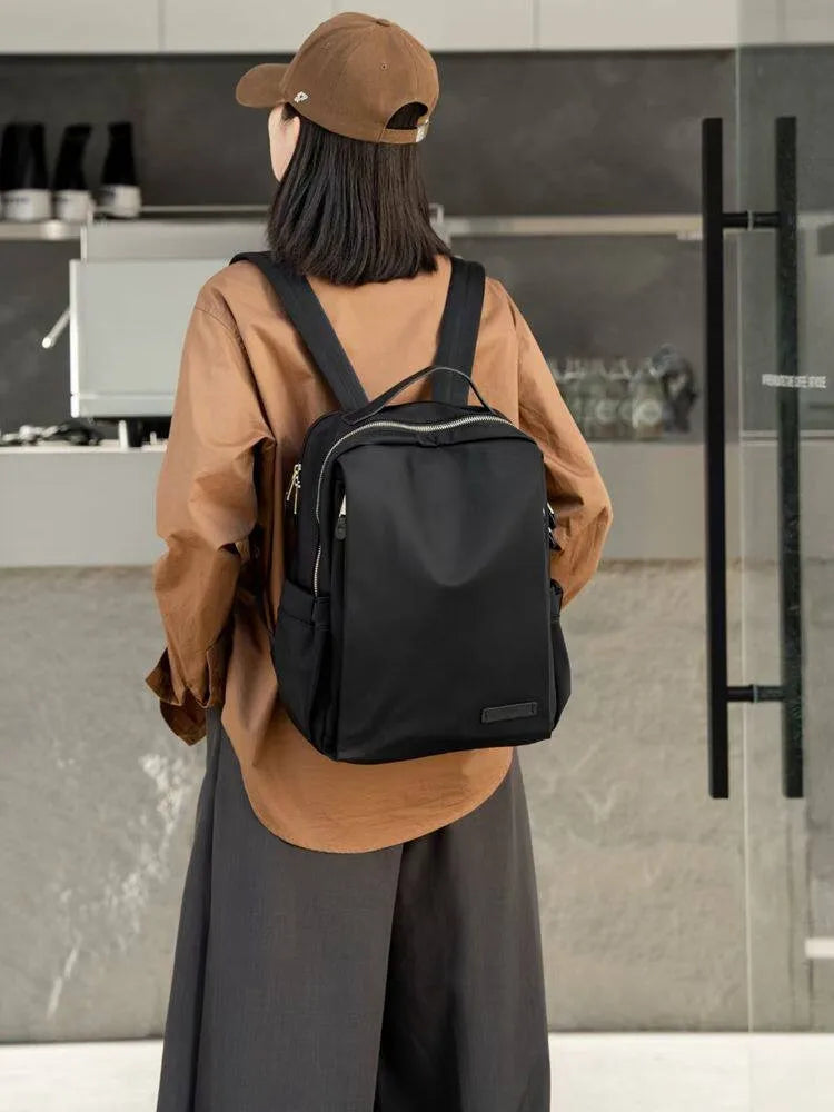 Zip-Top Side-Pocket Backpack