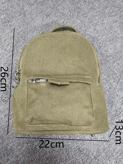 Front-Tab Zip Backpack