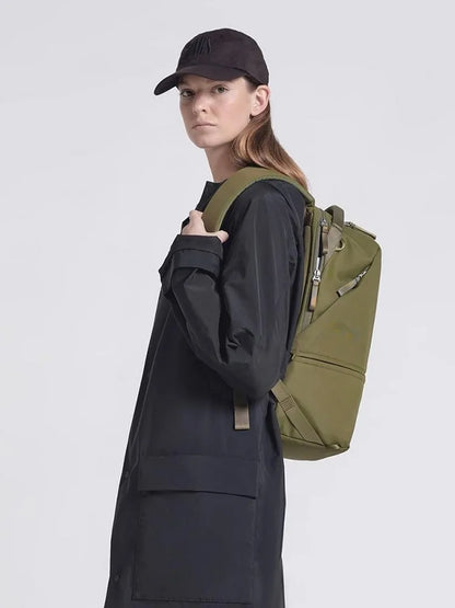 Rounded Zip Backpack