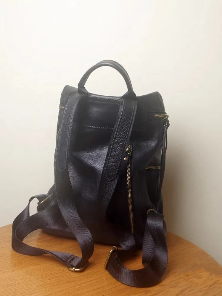 Foldover Zip Backpack