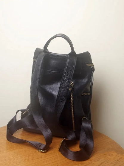 Foldover Zip Backpack