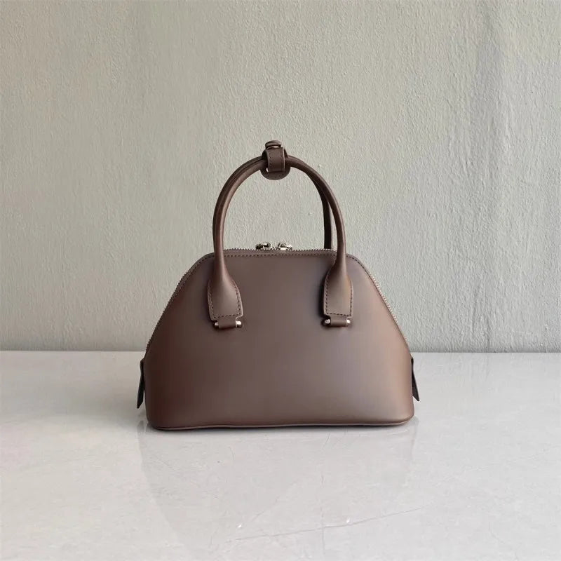 Zip-Top Dome Handbag