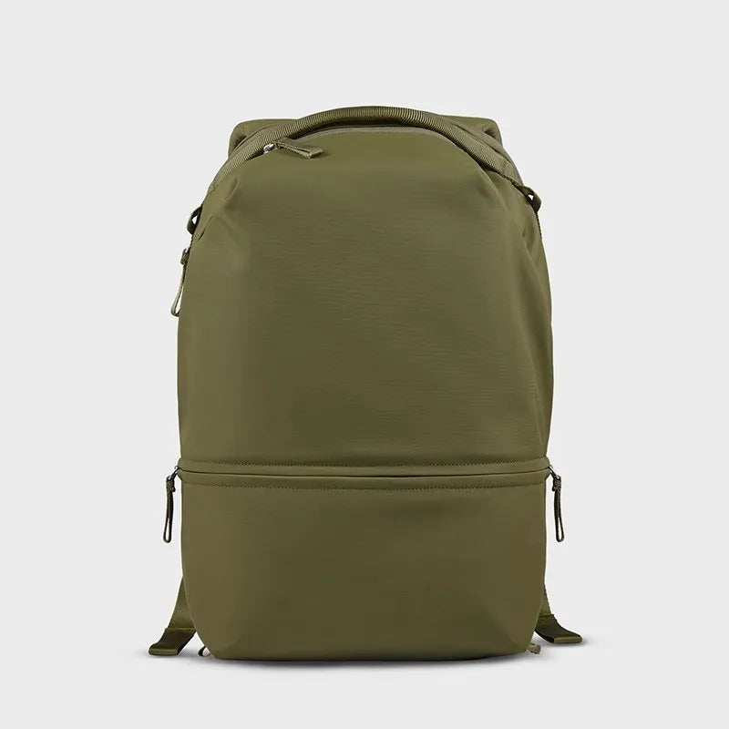 Rounded Zip Backpack