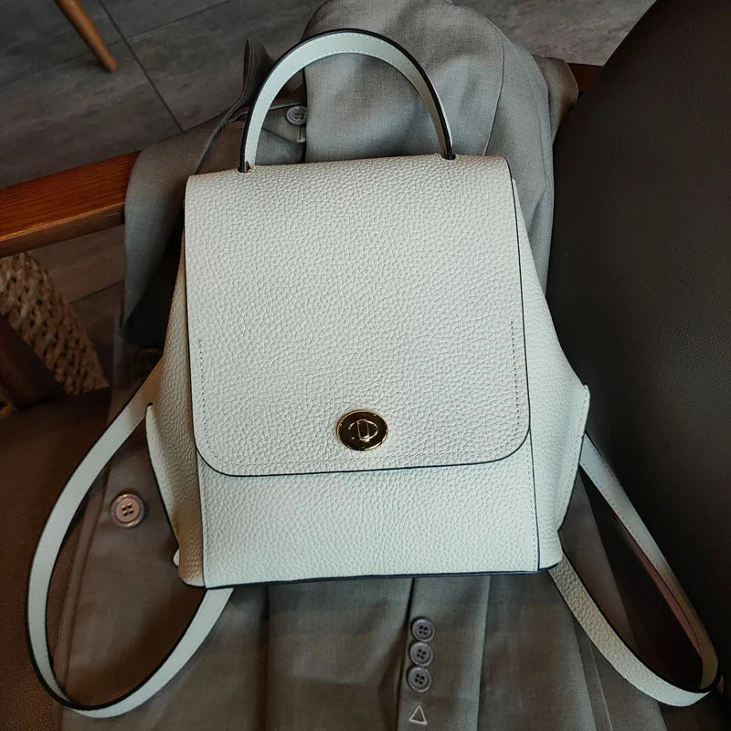 Turn-Lock Flap Backpack
