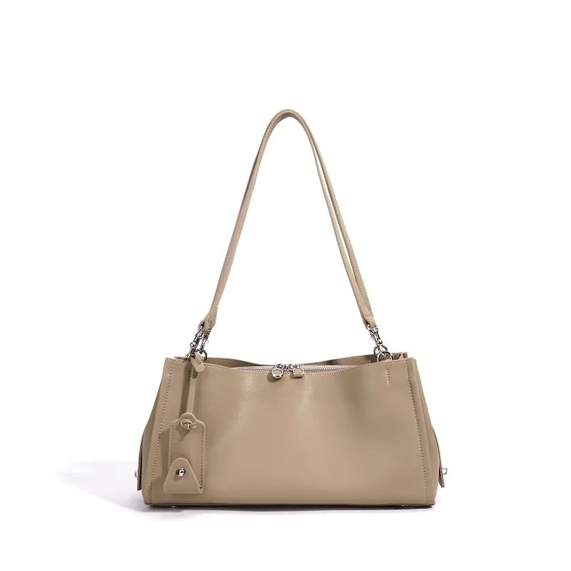 Trapeze Zip-Top Shoulder Bag