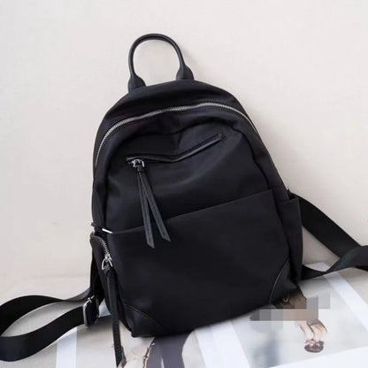 Paneled Zip Backpack