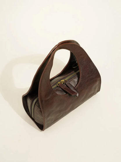 Cutout-Handle Handbag