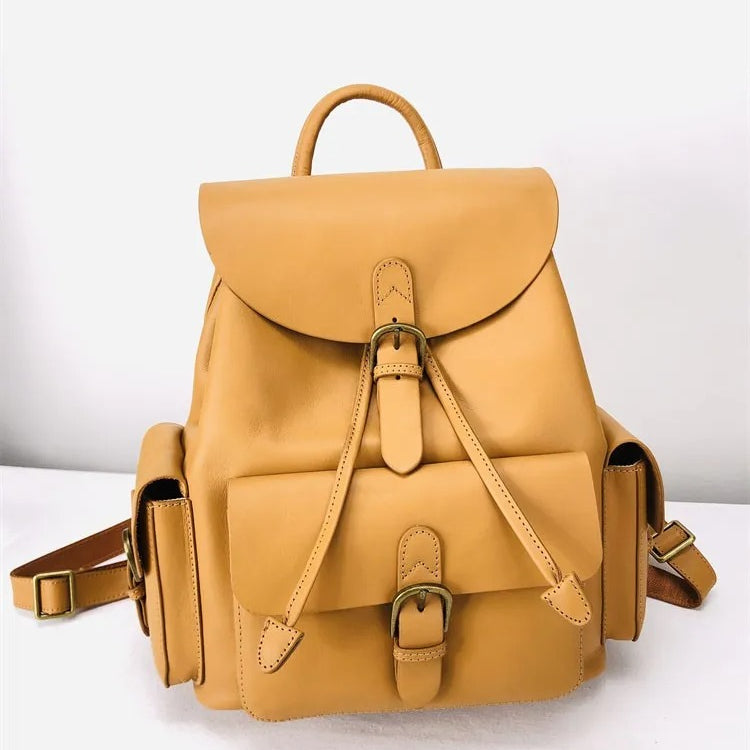 Buckle-Flap Pocket Backpack